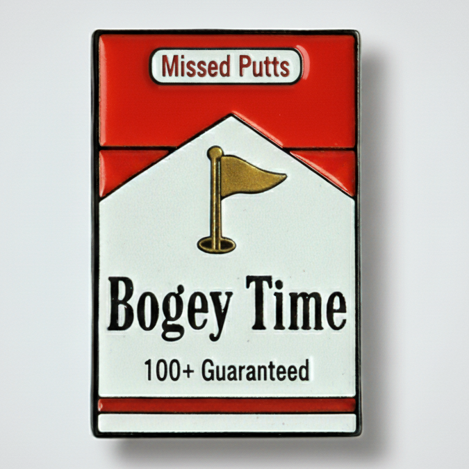 Bogey Time 100’s Cigarettes Ball Marker