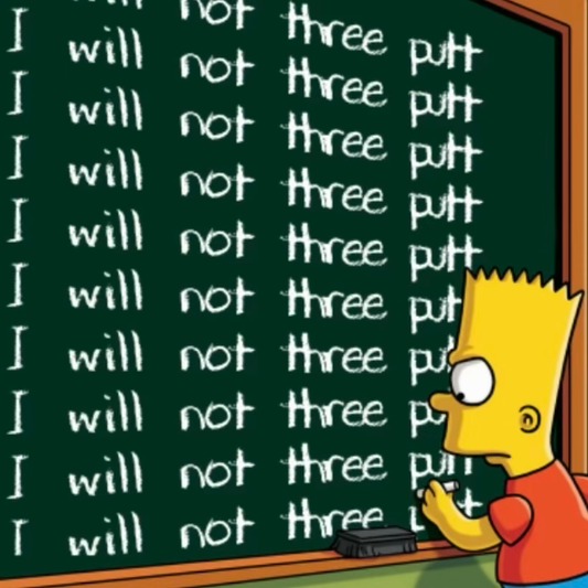 I Will Not Three Putt Ball Marker